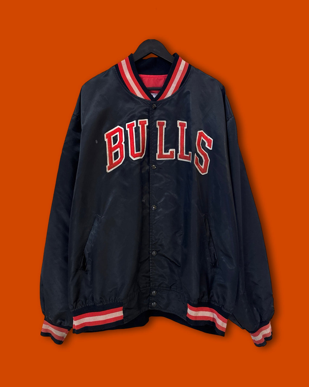 Vntg Chicago Bulls Jacket (XXL)