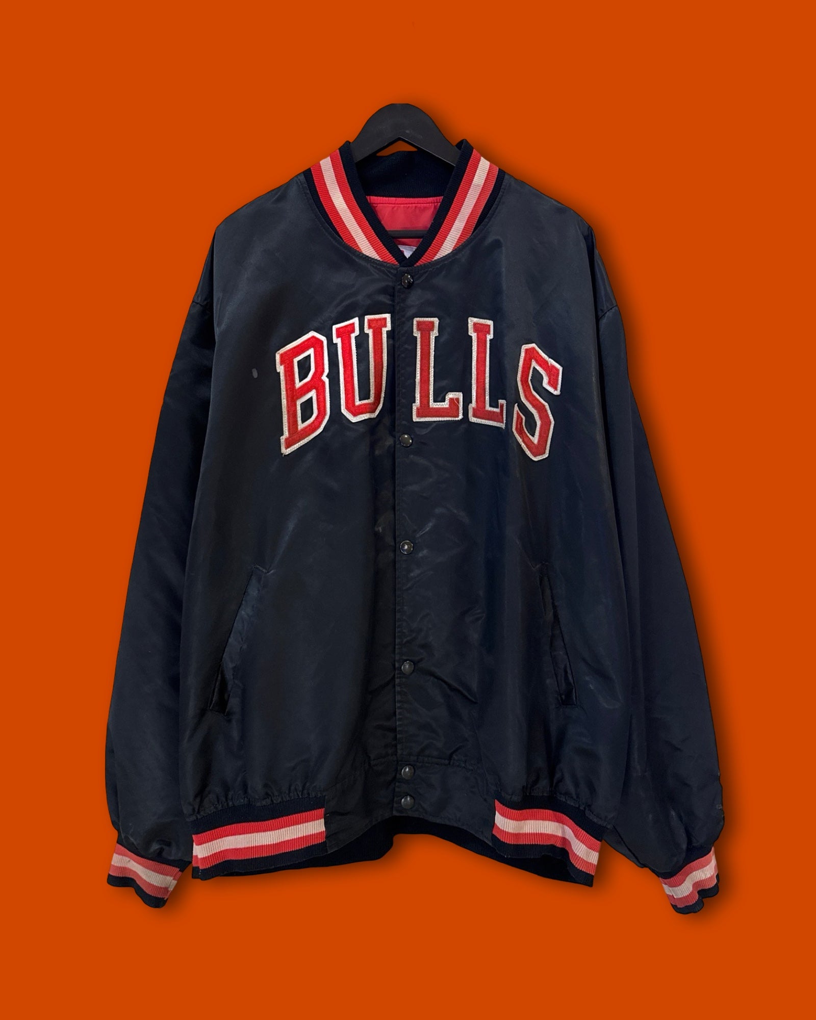 Vntg Chicago Bulls Jacket (XXL)