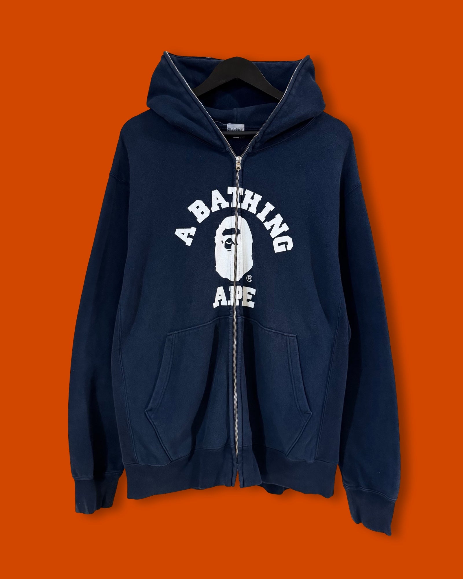 Vntg Bape Zip Hoodie (Large)