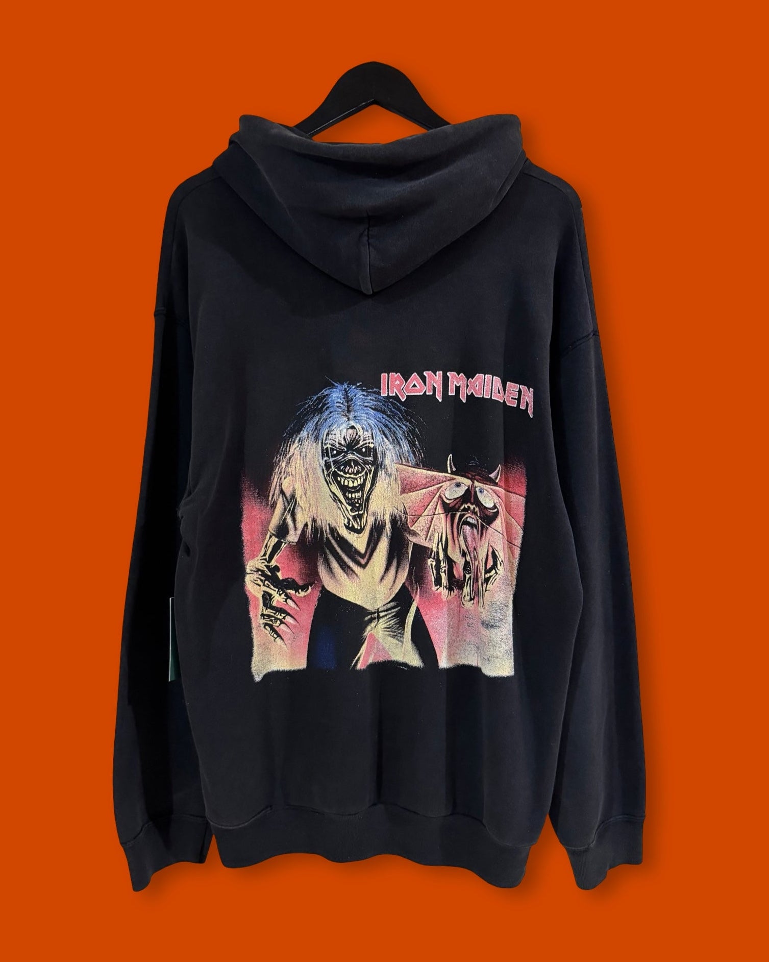 Vntg Iron Maiden Hoodie (Large)