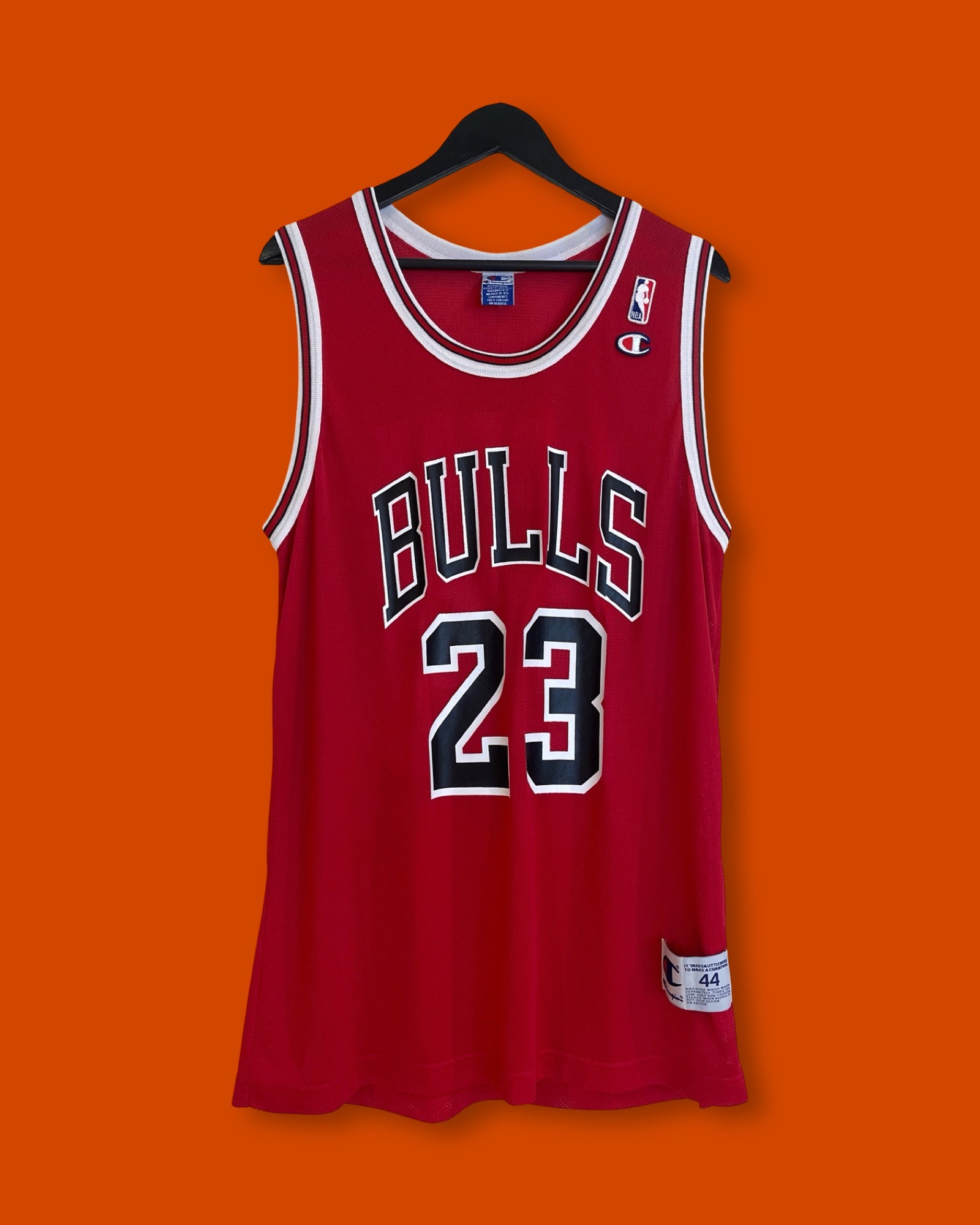 Vntg Champion Jordan Basketball Jersy (Large)