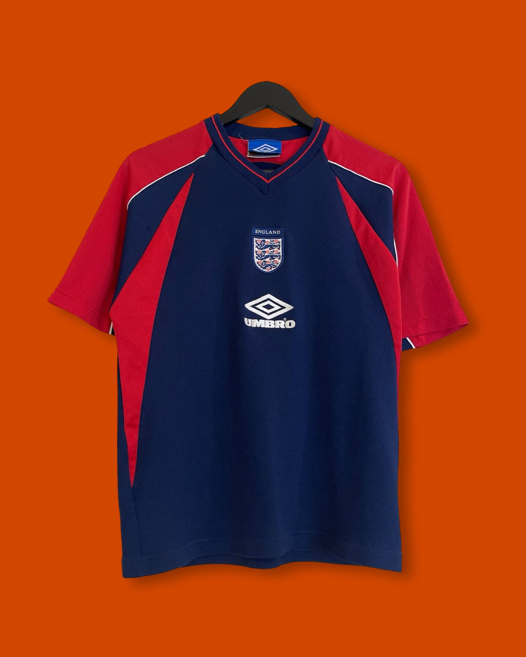 Vntg 1999-00 England National Team Training Shirt (Small)*