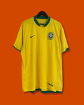 2006 Nike Brazil Home Shirt (Large)*/ Pull Out