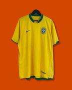2006 Nike Brazil Home Shirt (Large)*/ Pull Out