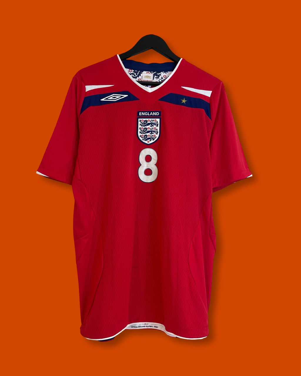 2008-10 England Away Shirt Franck Lampard (Large)*/ Pull Out