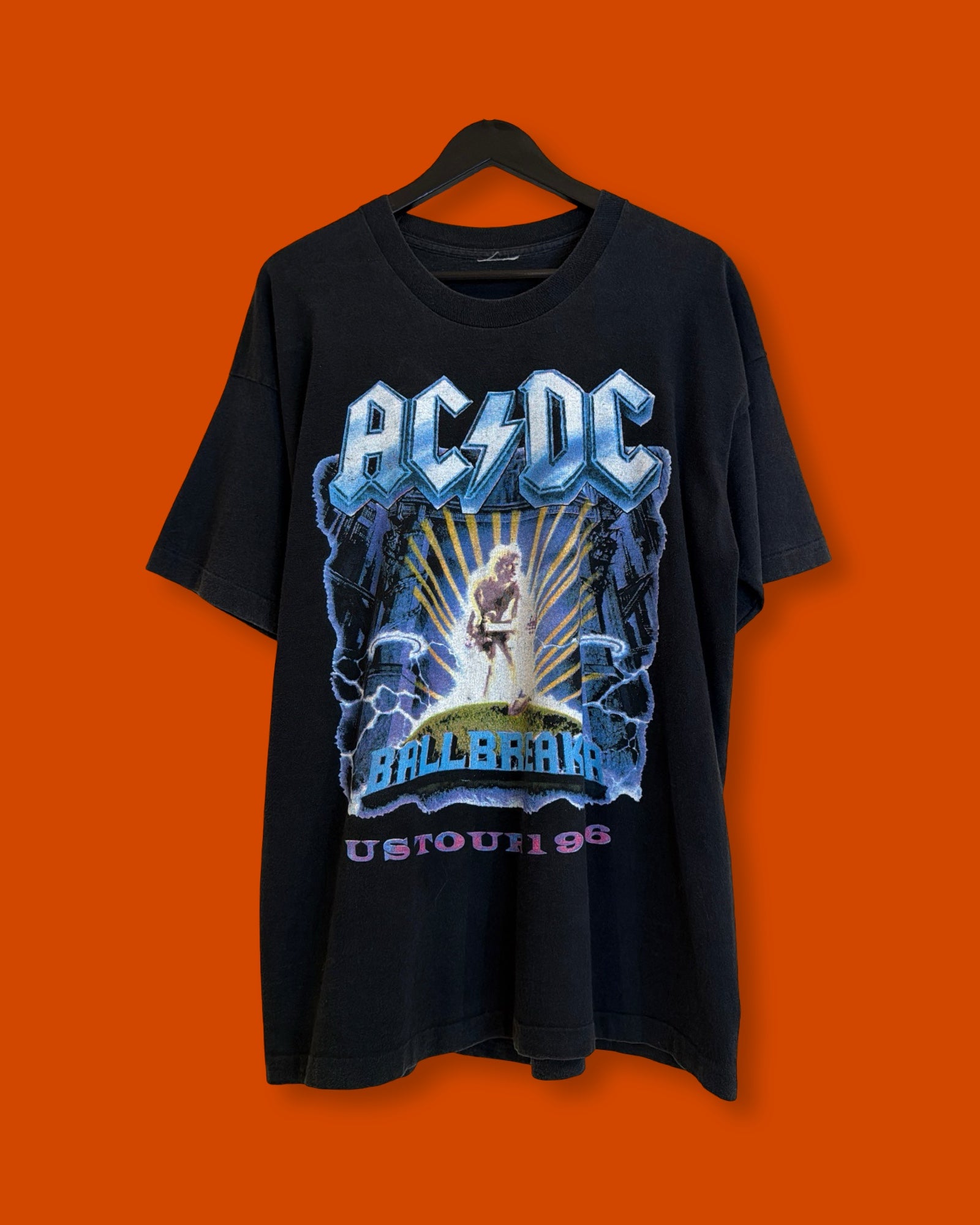 Vntg 90s ACDC Band Tee (XL) *