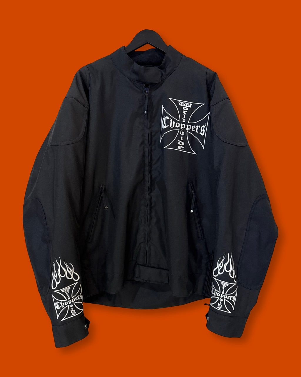 Vntg West Coast Choppers Racing Jacket (XL)