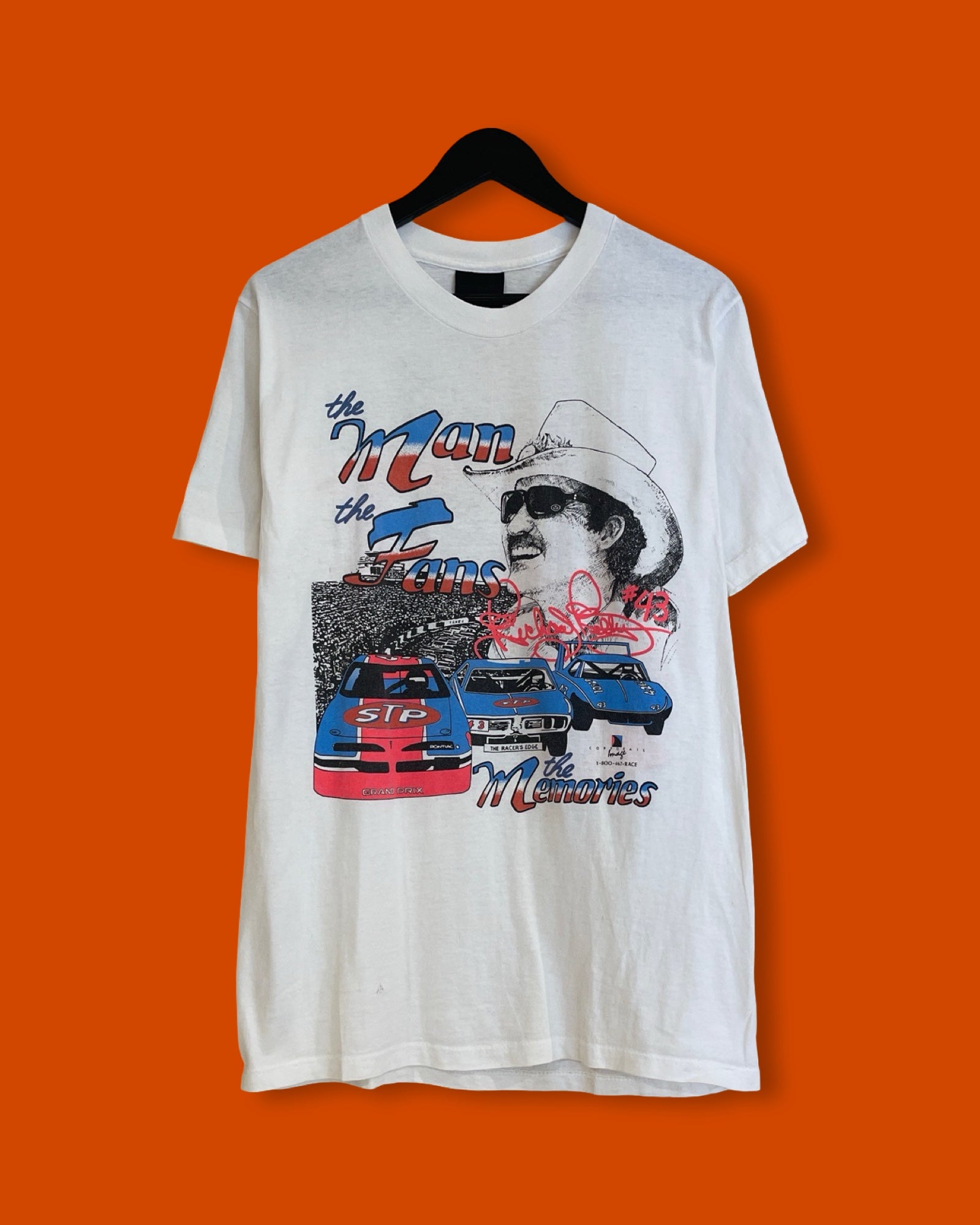 Vntg 90s Richard Petty Racing Tee (Fits Large)