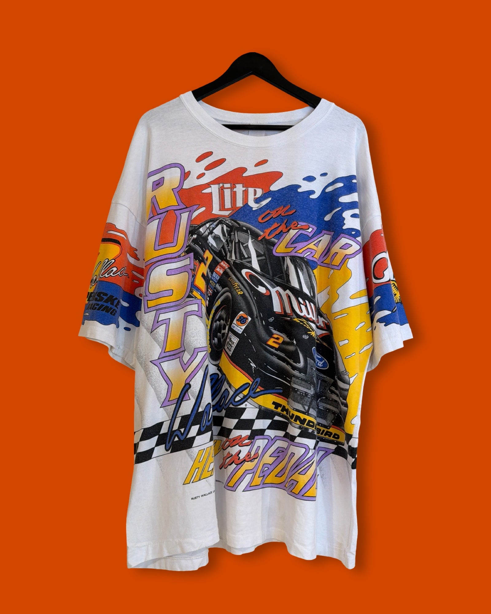 Vntg Rusty Wallace Racing Tee (XL)