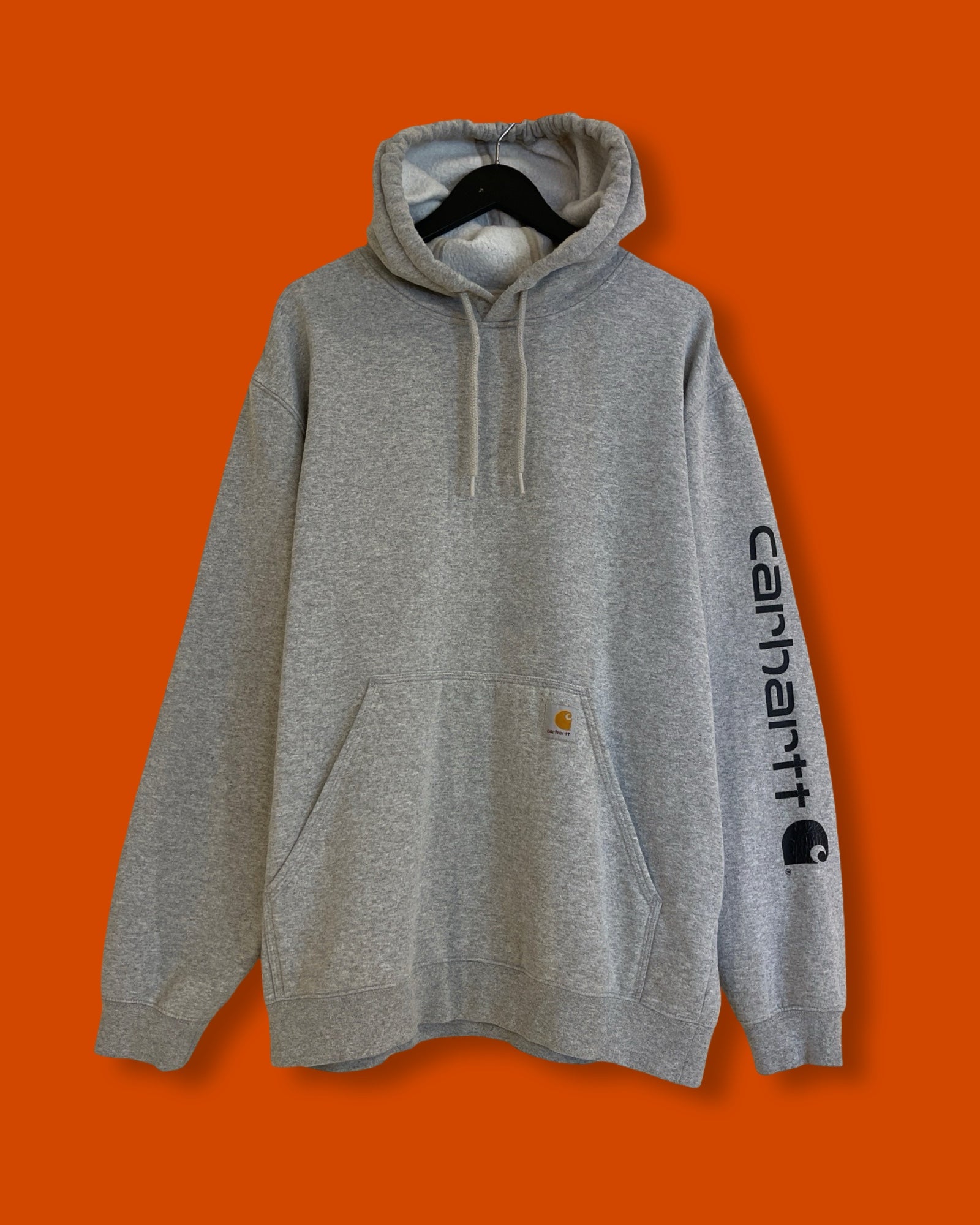 Carhartt Gray Hoodie Jacket (Large)