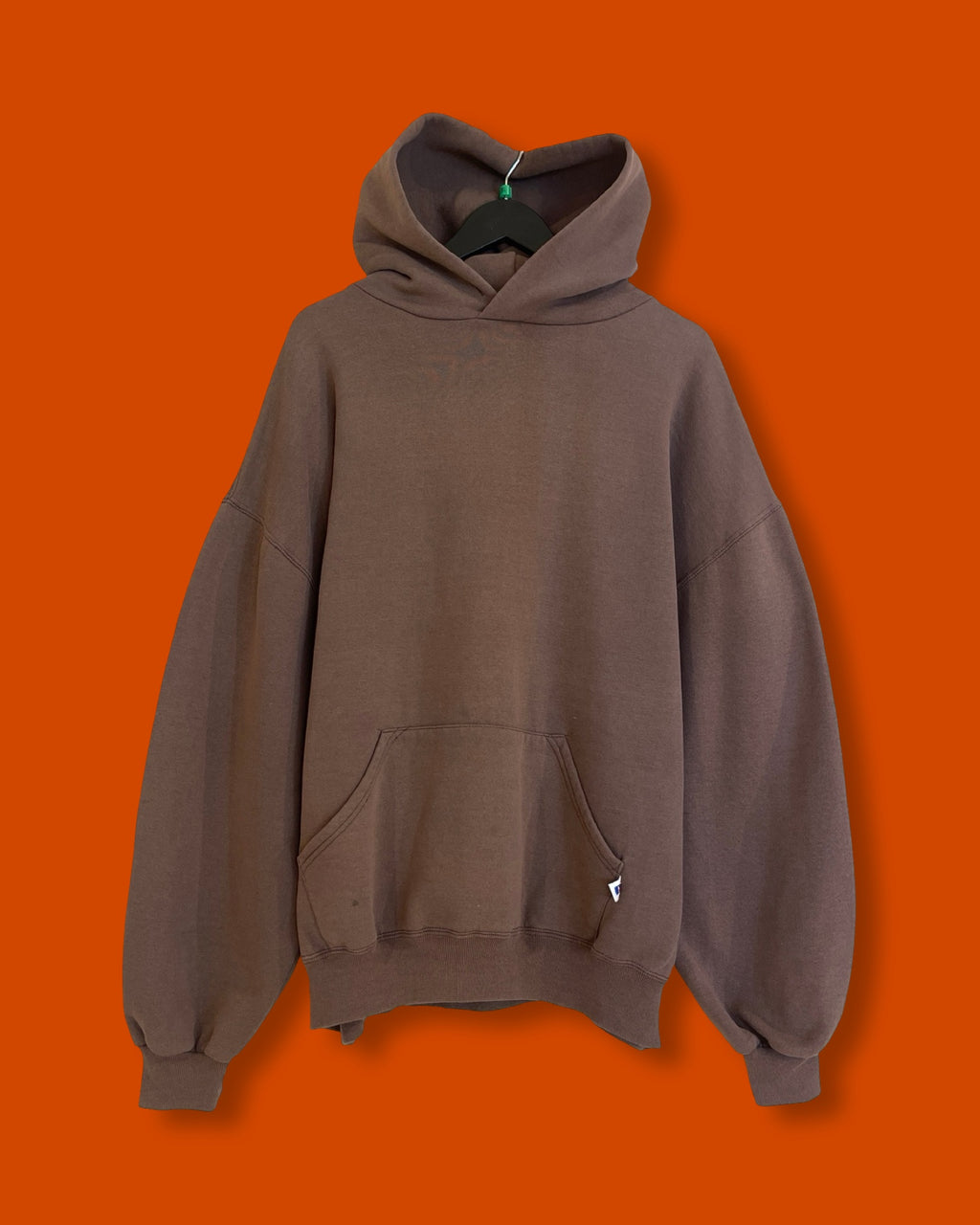 Vntg Russell Athletics Choco Brown Hoodie Jacket (XL)