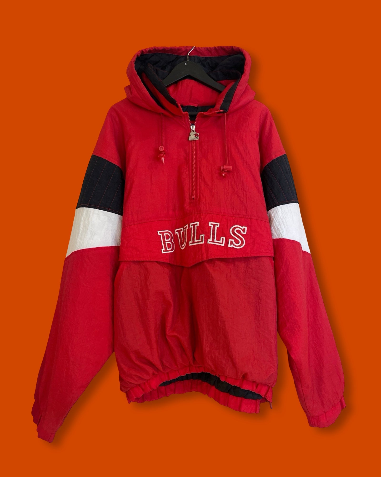Vntg Starter NBA Chicago Bulls Jacket (XL)