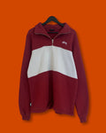Stussy QZip Red-Gray (Small)