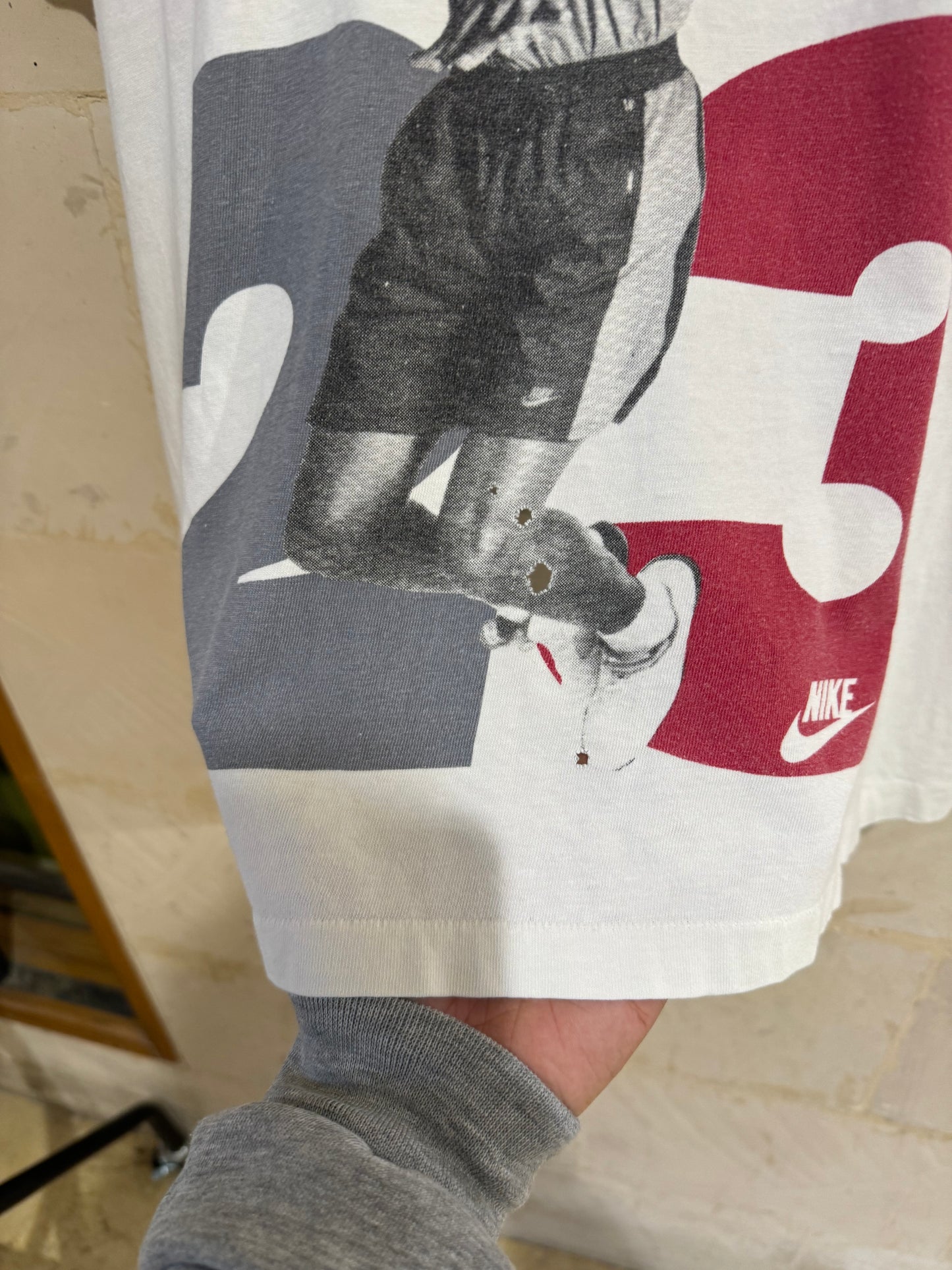 Vintage Michael Jordan AOP Tee (M) pinholes