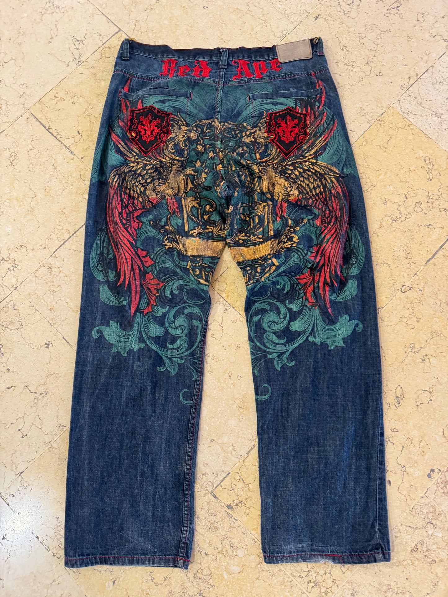 Red Ape Y2K Jeans (W38/L45)