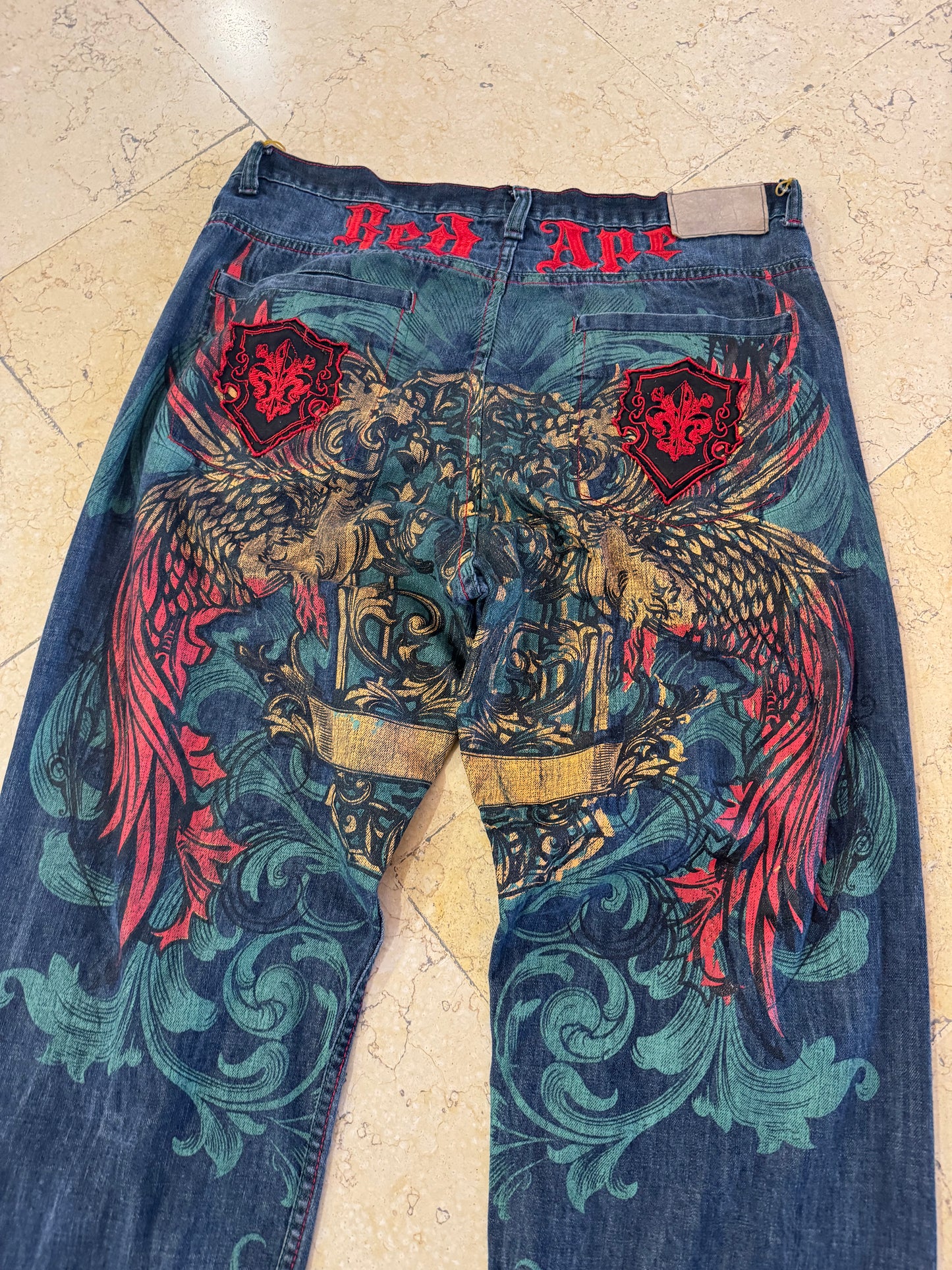 Red Ape Y2K Jeans (W38/L45)