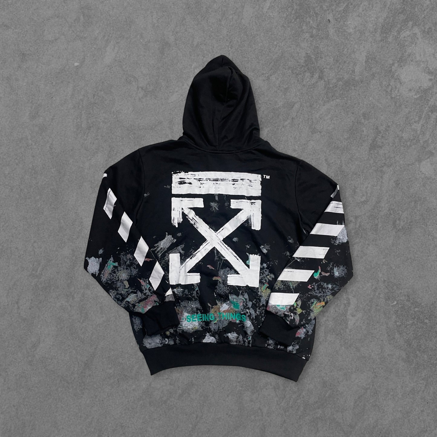 Off White Hoodie (fits Large) *not legit*