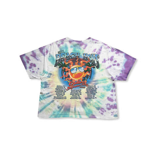 Y2K Beach Boys Tie Dye Cropped (XL)