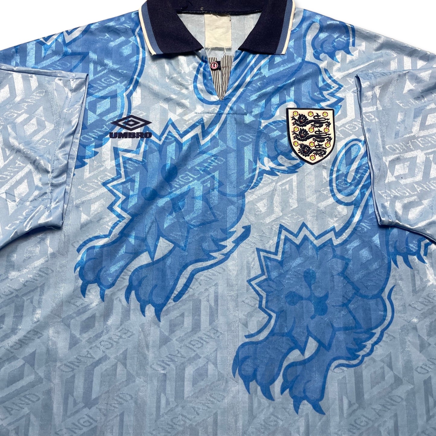 1991-92 England Umbro 3rd Kit (XL/XXL)