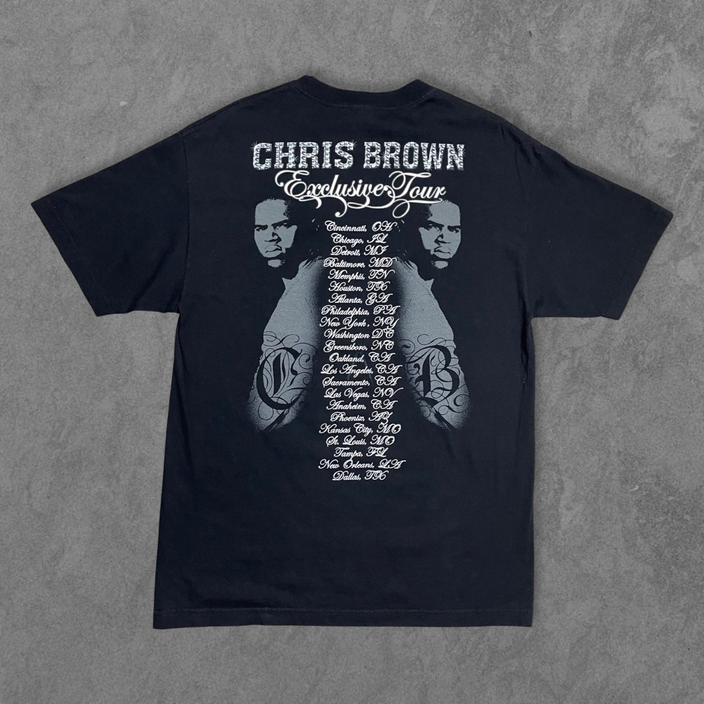 Vintage Chris Brown Exclusive Tee (Large)