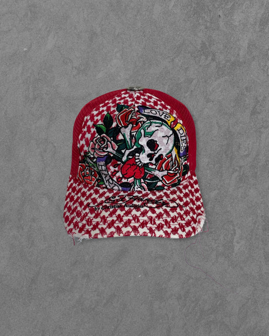 Ed Hardy Trucker Hat (some loose stitching)