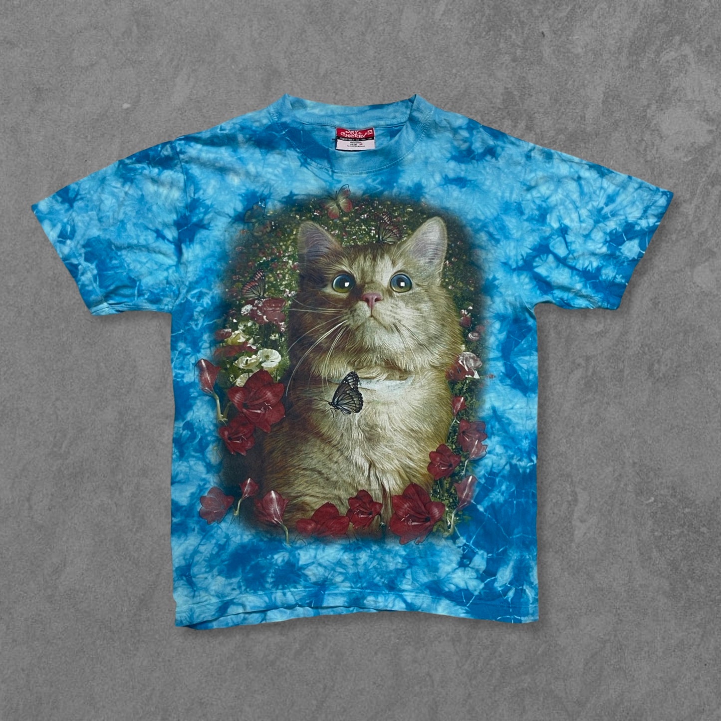 Vintage Cat Tie Dye (Medium)