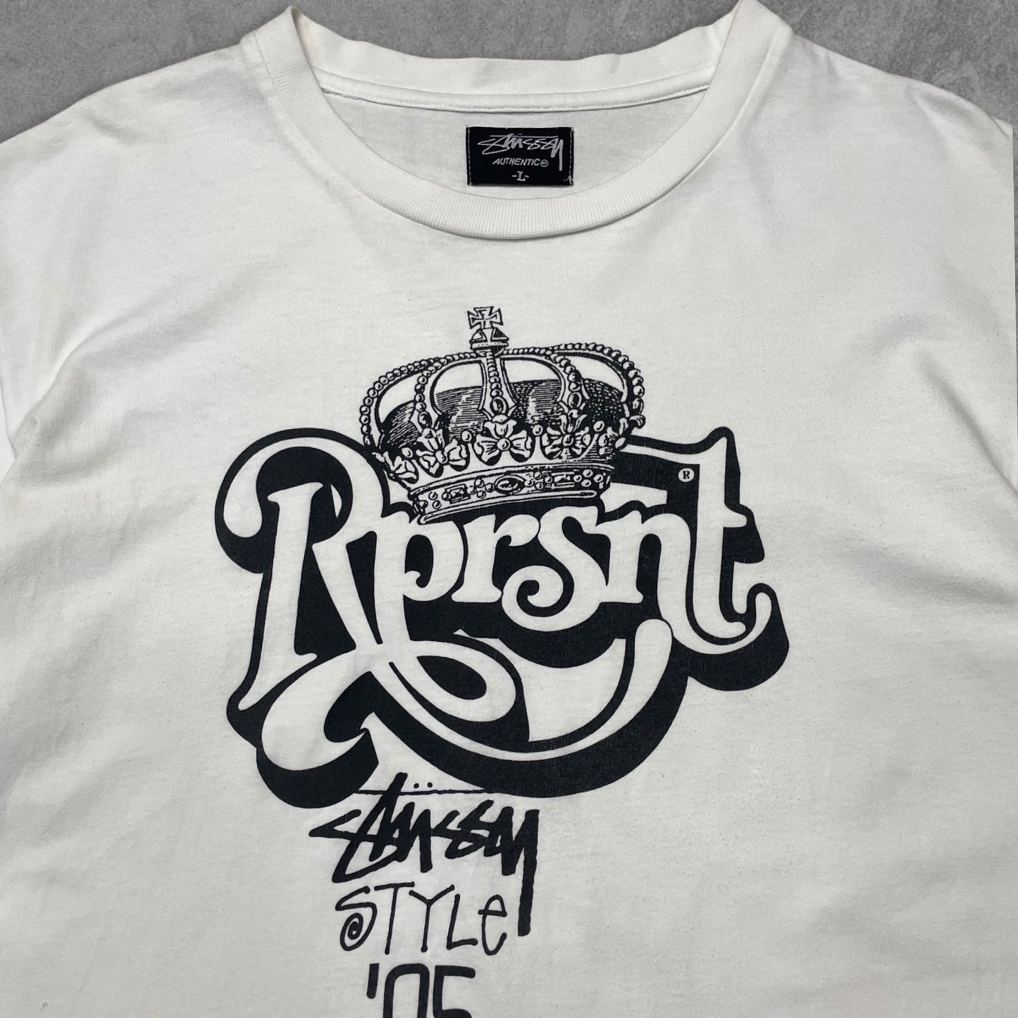 Vintage Stussy Reprsnt Tee (Large)