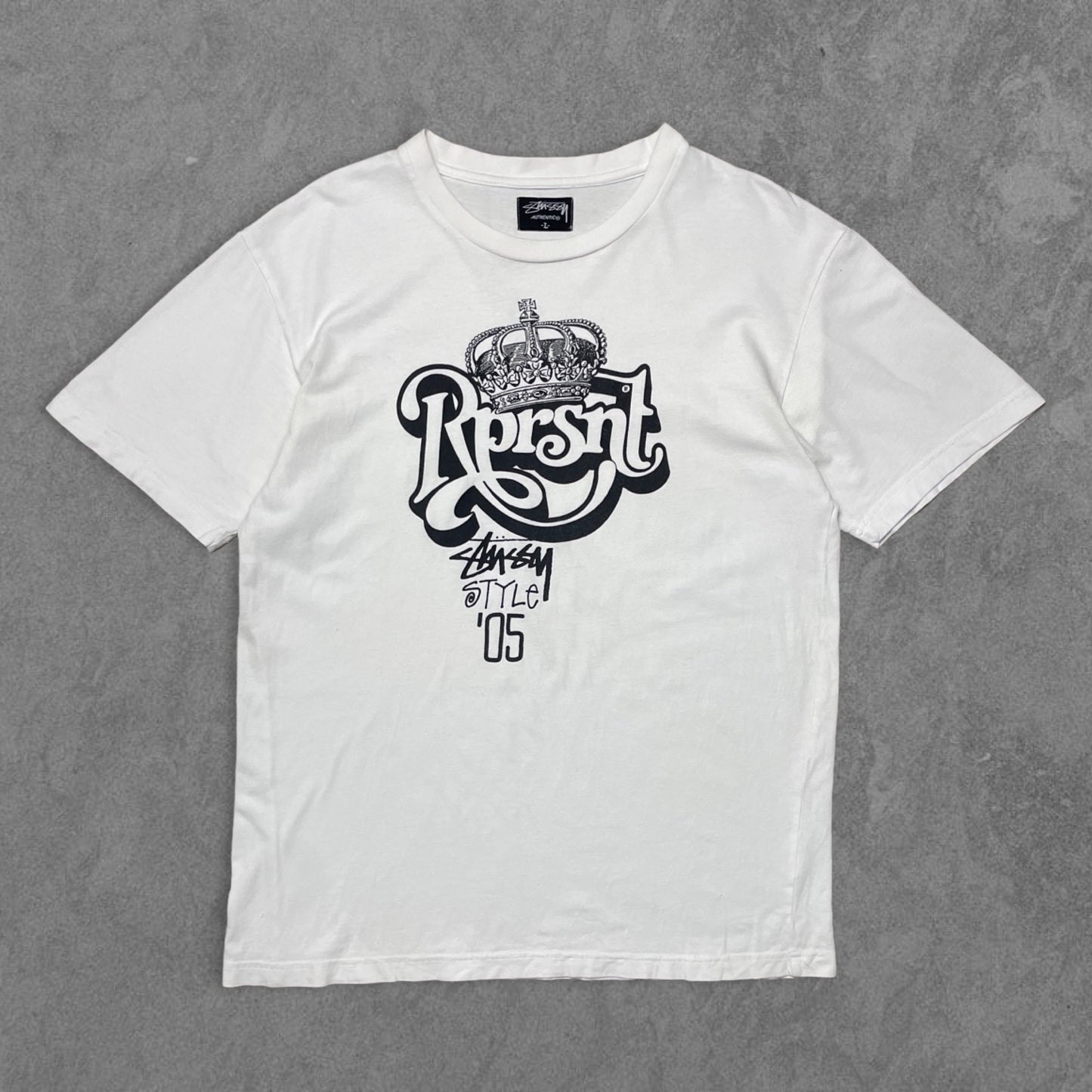 Vintage Stussy Reprsnt Tee (Large)