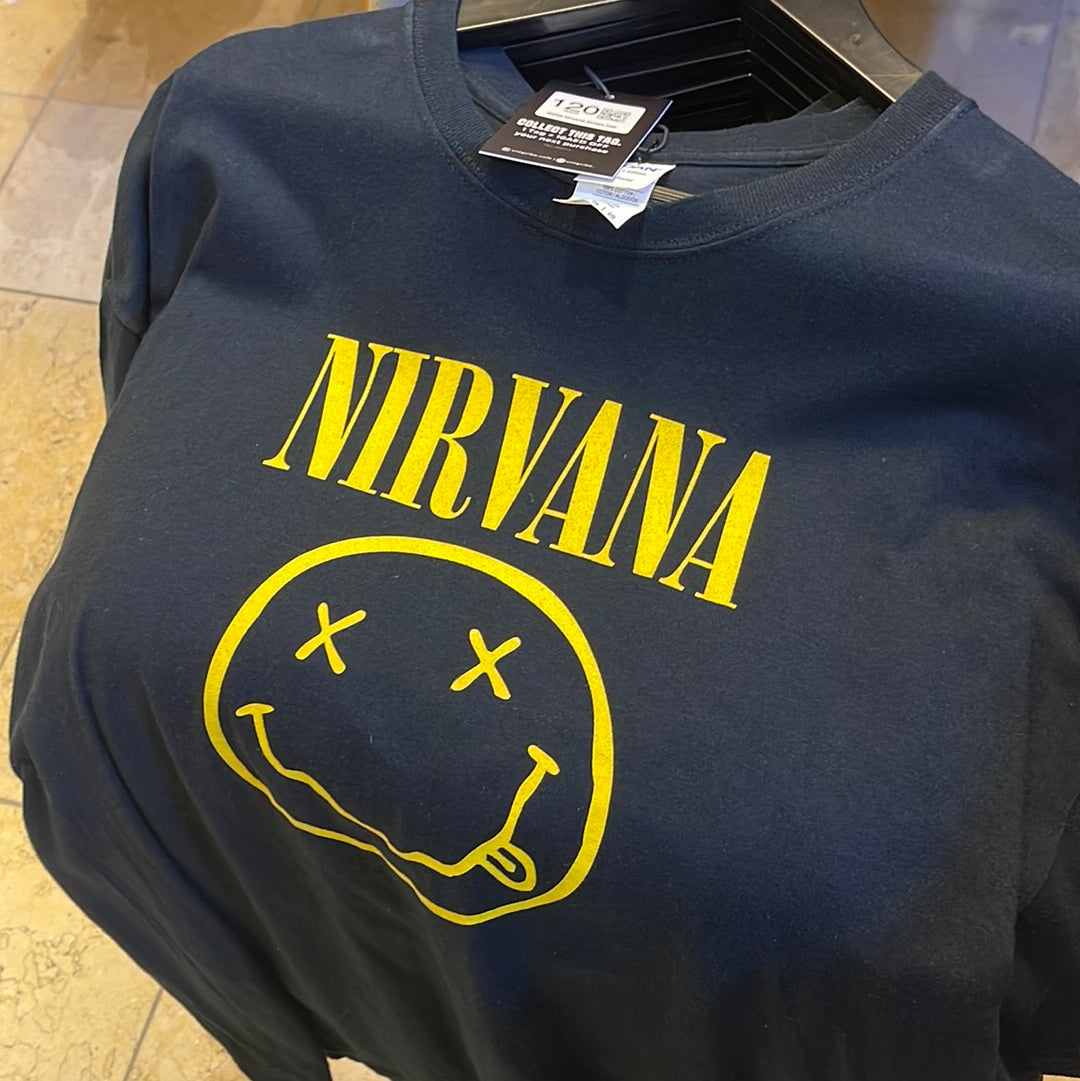2000s Nirvana Smiley Tee (XL)