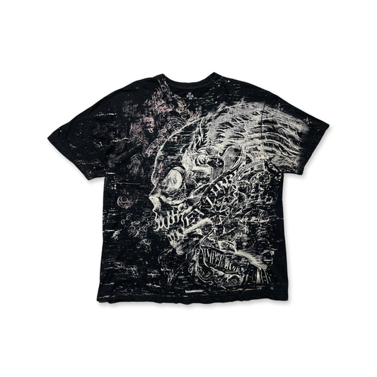 Y2K Skull AOP Tee (XXL)