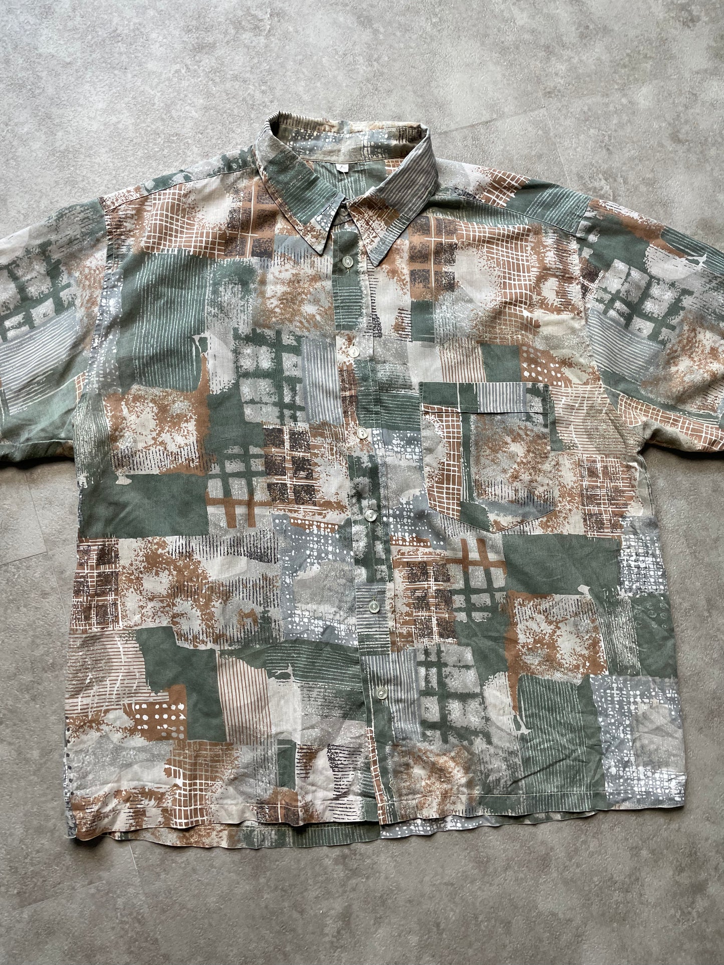 Vintage Hawaiian Shirt (Large)