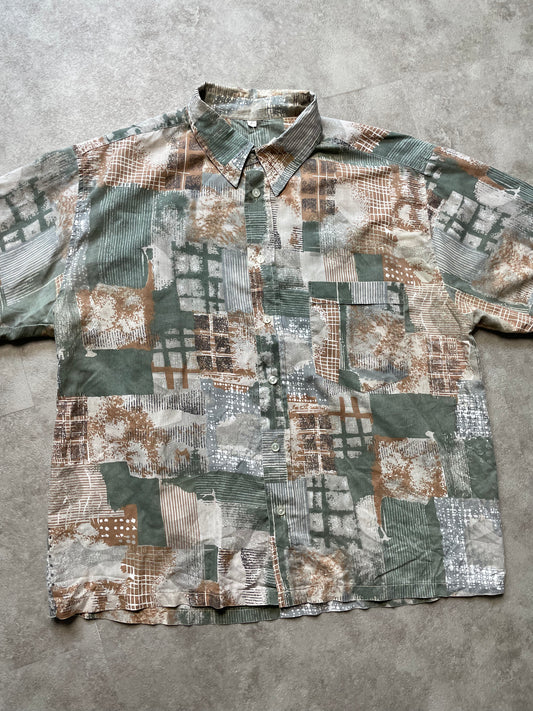 Vintage Hawaiian Shirt (Large)