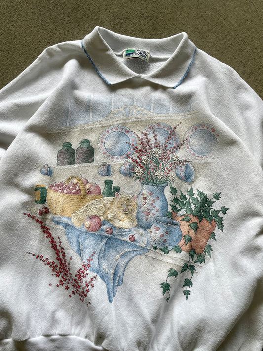 Vintage Grandma Sweater (Medium)