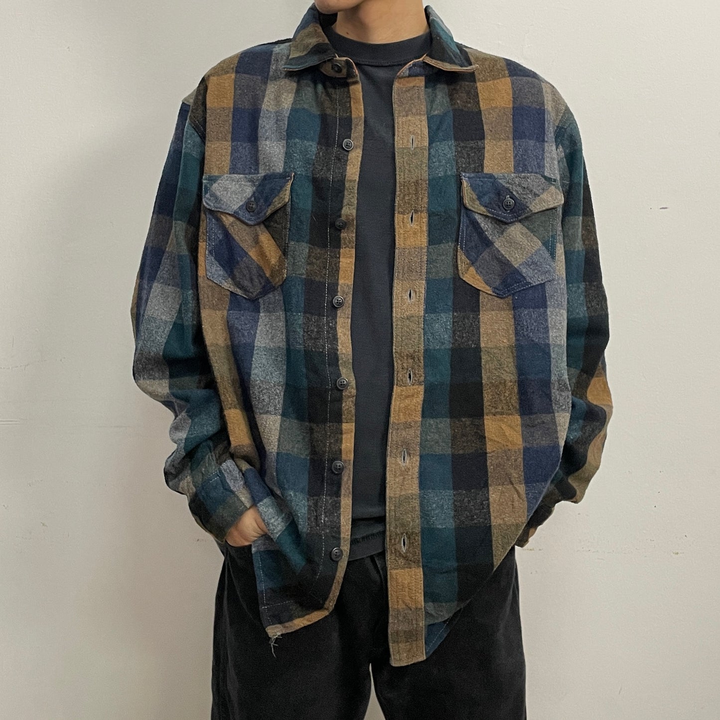 Vintage Flannel Shirt (XL)