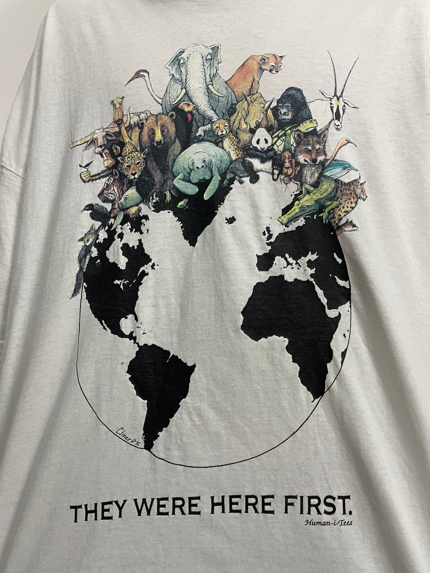 Vintage "They were here first" (XXL)