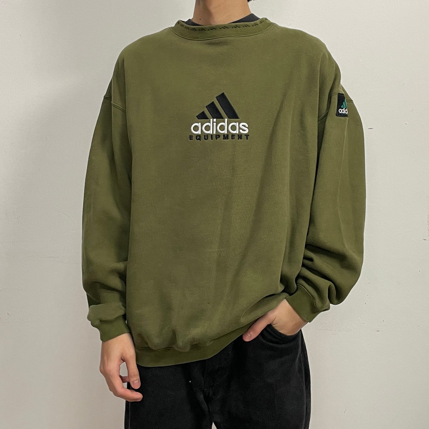 Vintage Adidas Equipment (Large) 1 small rip at back