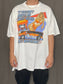 Vintage 1993 Babe Racing Tee (XXL) light yellowings stain