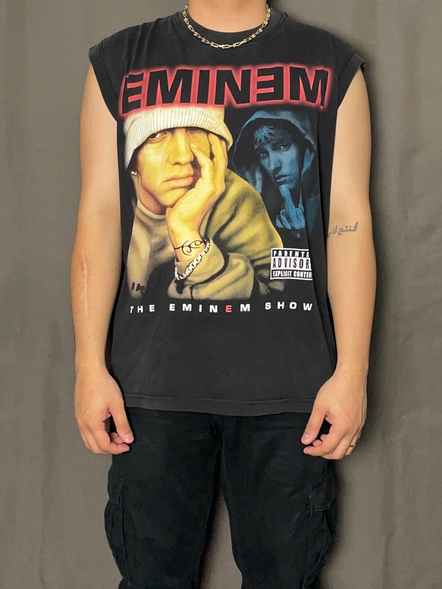 Vintage Eminem Muscle Tee (Large)