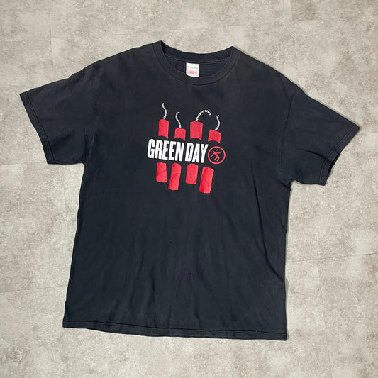 Green Day American Idiot Tee (Large) multiple small pinholes