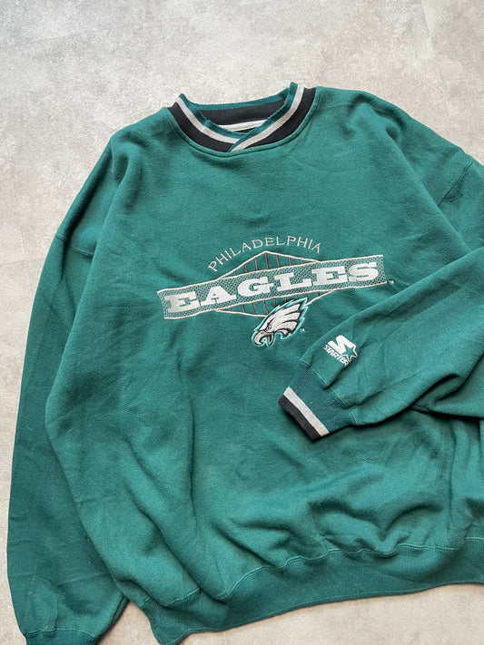 Vintage Phila Eagles Sweatshirt (XL)