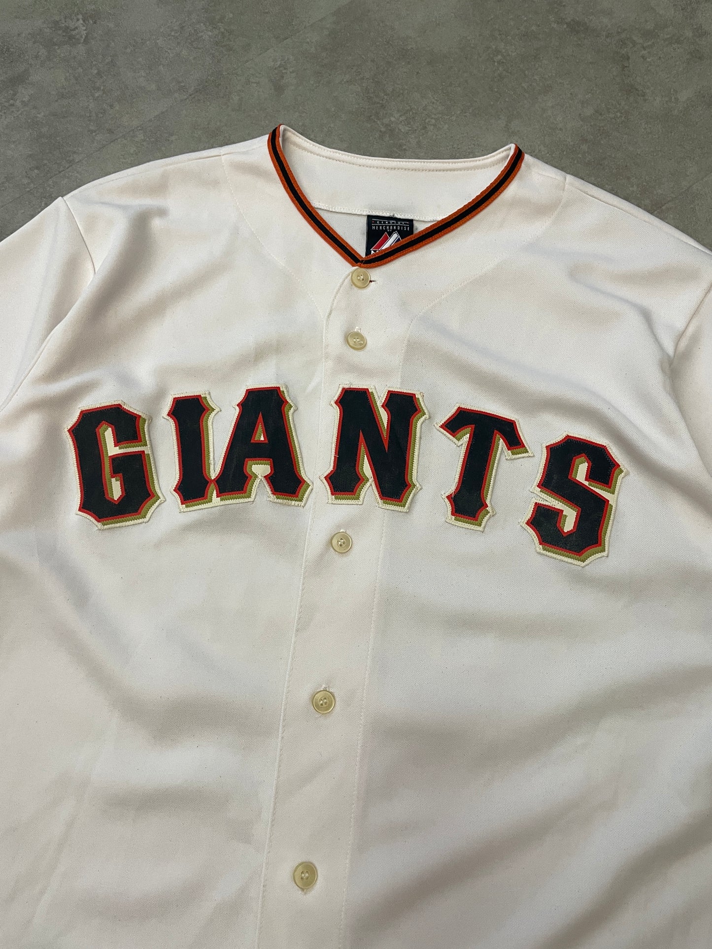 Giants Baseball Jersey (Large) dot stains very lite at the back